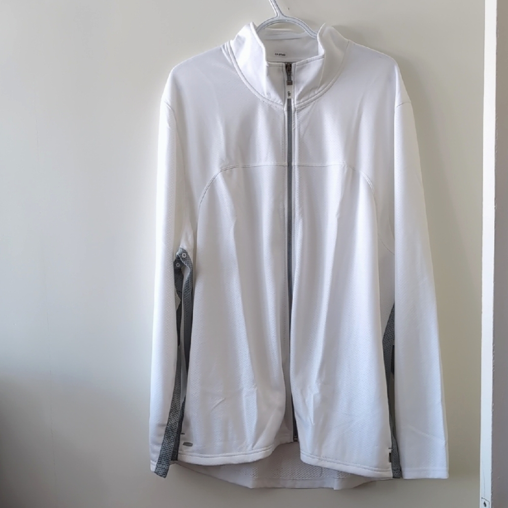 Alo yoga coolfit performance full zip jacket nwt size XXL